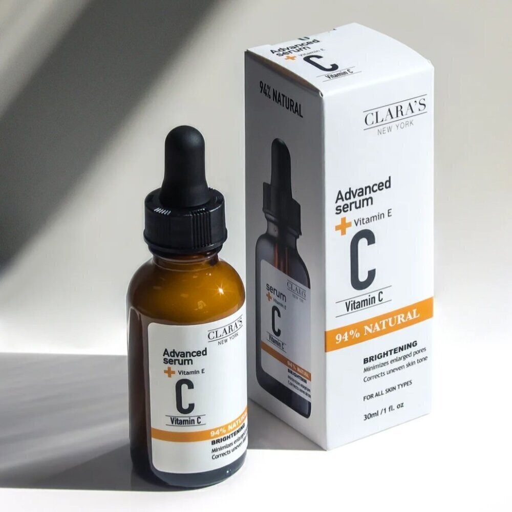 CLARA'S New Formula Brightening Vitamin C Serum | NIB | Unopened | 30ml